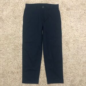 Lululemon Relaxed Tapered Trouser Men's 34x27 Smooth Twill Navy Blue
